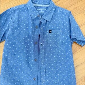 Calvin Klein Blue Short Sleeve  shirt boys 4